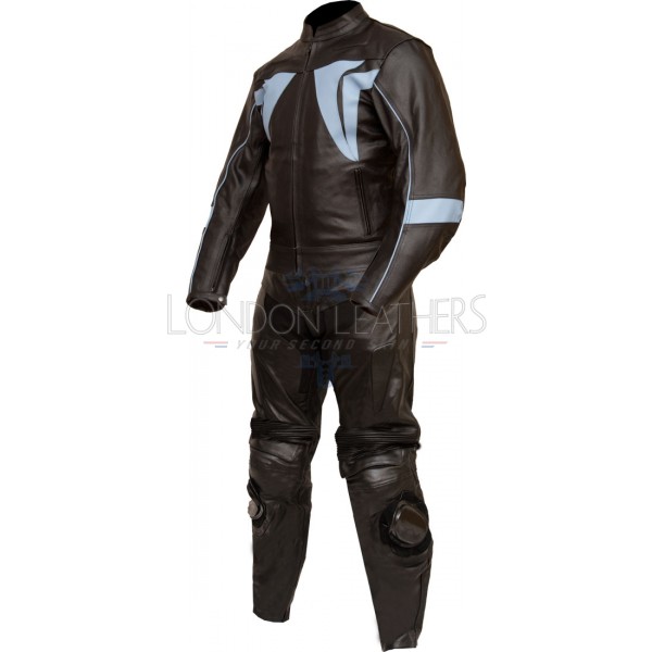RTX Blade Trinity Black Leather Biker 2pc Suit RTX Blade Trinity Black Leather Biker 2pc Suit